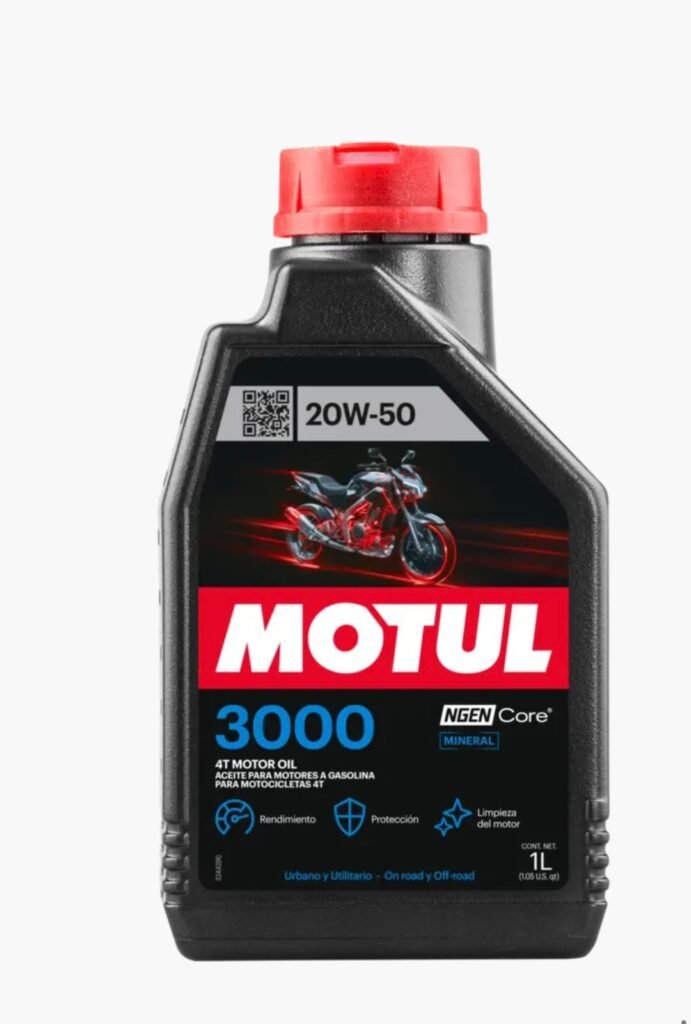 ACEITE MOTUL 3000 20W-50 4T